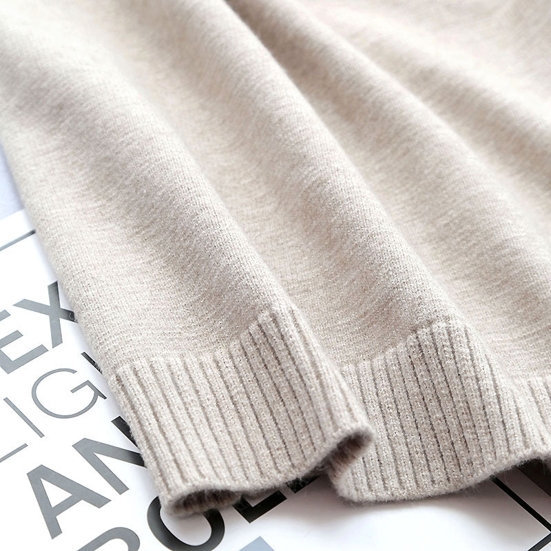 Femme Cozy Åben Front-Cardigan med Lommer Stilla