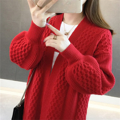 Kvindernes cardigan med tekstureret design og blød håndfølelse Stilla