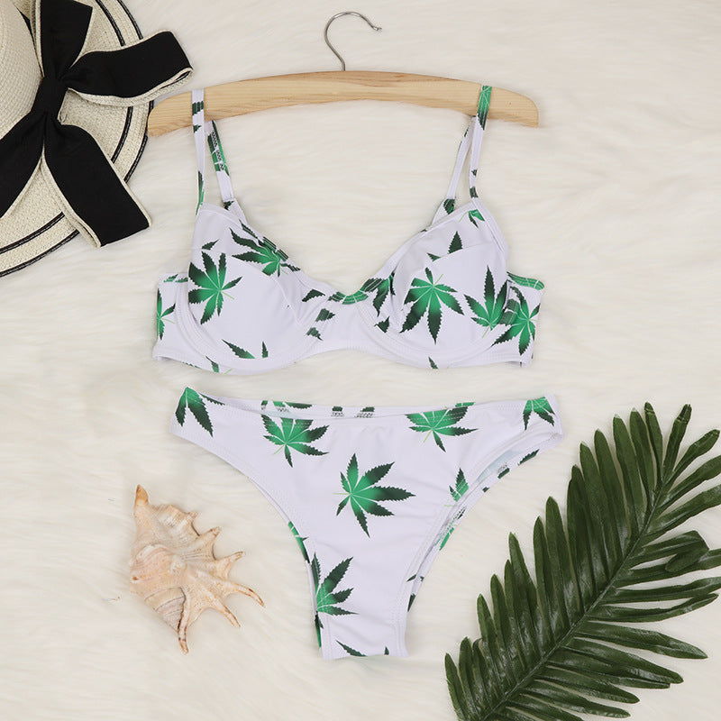 Dame bikini-sæt med innovativt design og trendy farveforløb Stilla