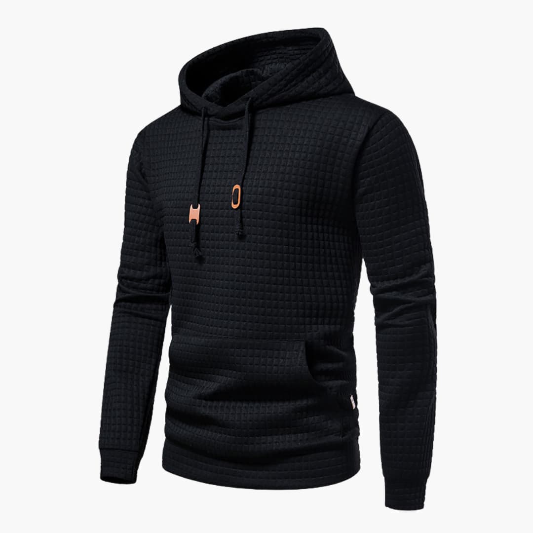 Stilla | Hoodie med Hætte Ternet - Moderne Fritids-Hoodie til Hverdag og Sport