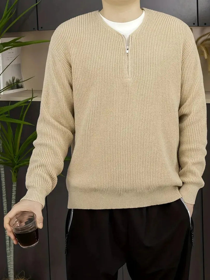 Stilla | Stribet Pullover til Mænd