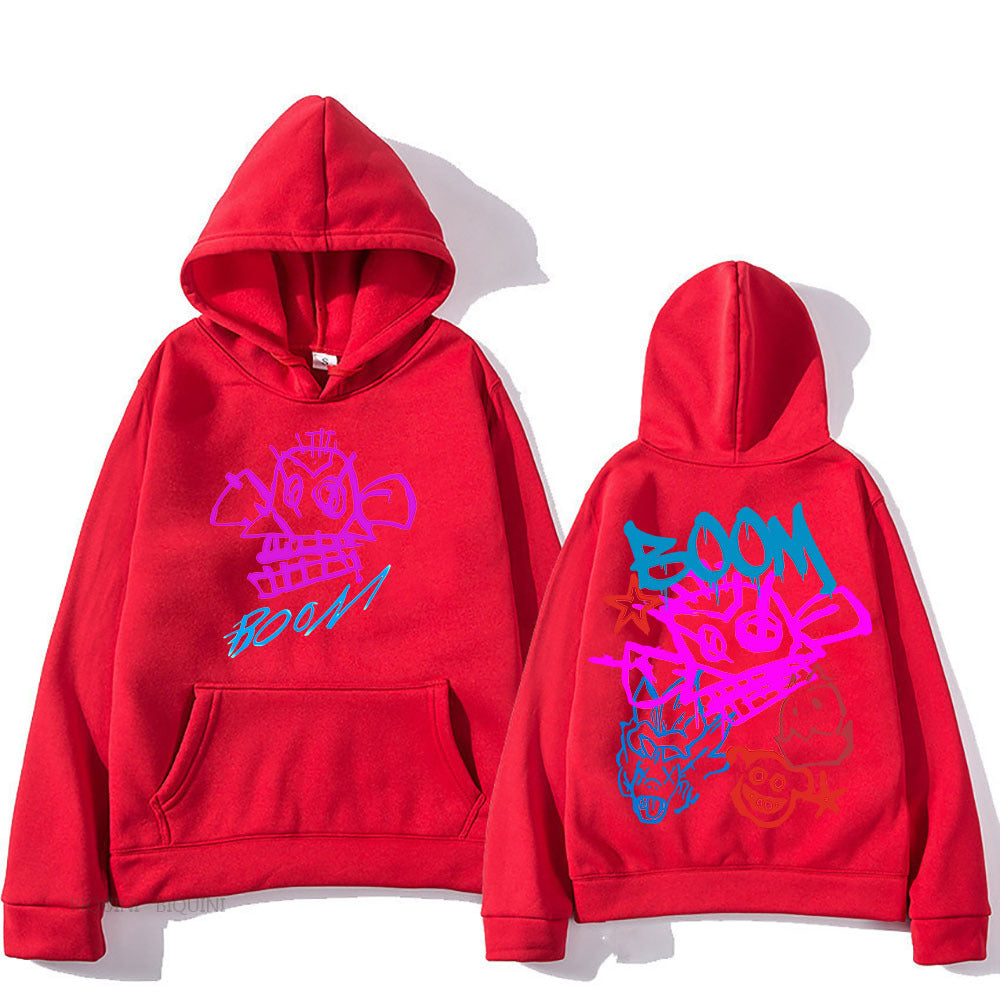 Stilla | Arcane Jinx Cartoon Langærmet Hoodie