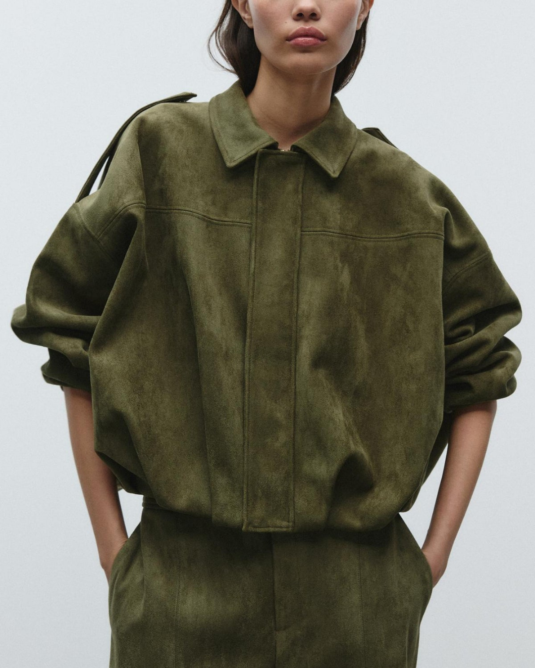 Stilla | Dame Cropped Boxy Jakke