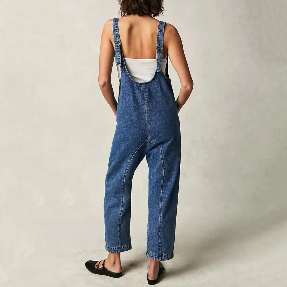 Skovae | Stilfuld denim jumpsuit