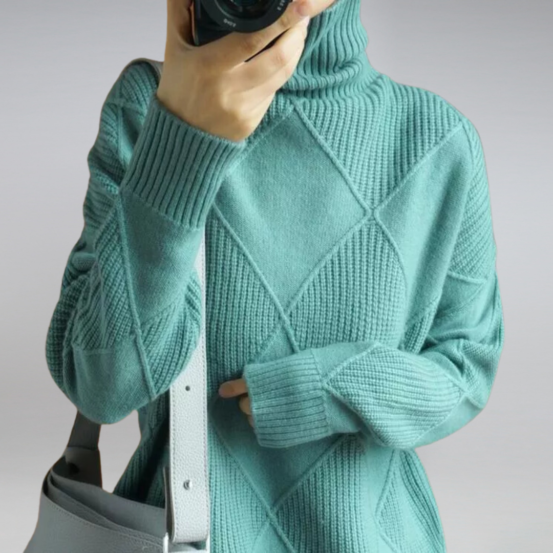 Stilla | Pullover Mit Weichem Kragen