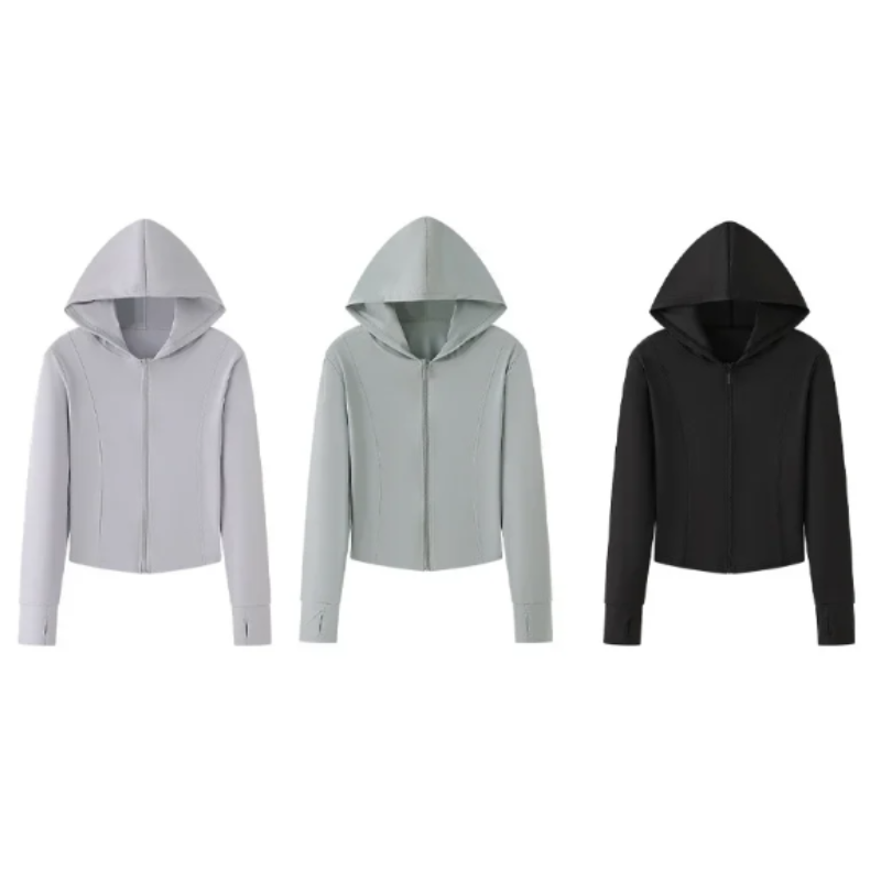 Stilla | Let zip-hoodie til beskyttelse mod solen