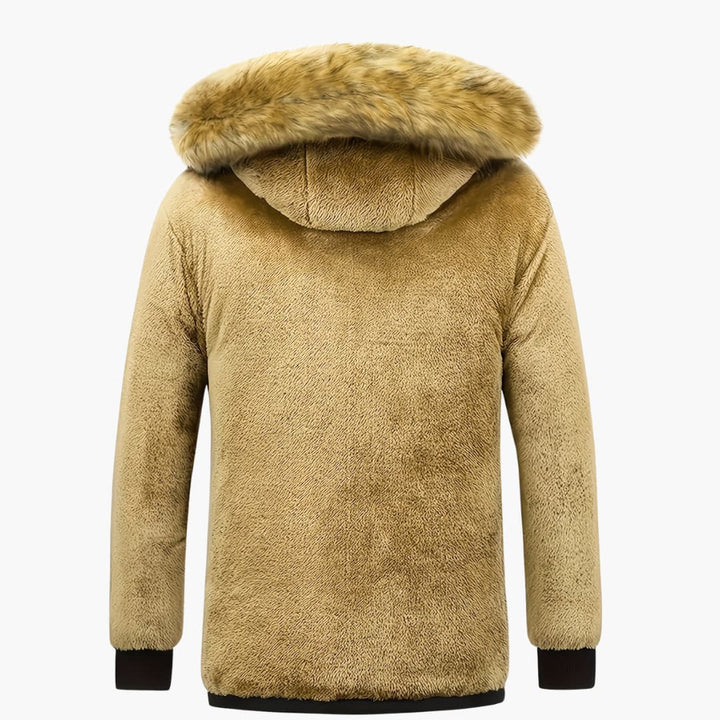 Stilla | Fleece-Hoodie med Lynlås til Herrer