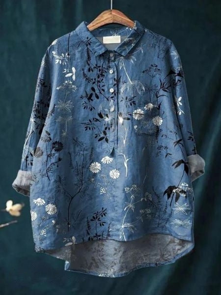 Skovae | Elegant og Alsidig Blomsterbluse