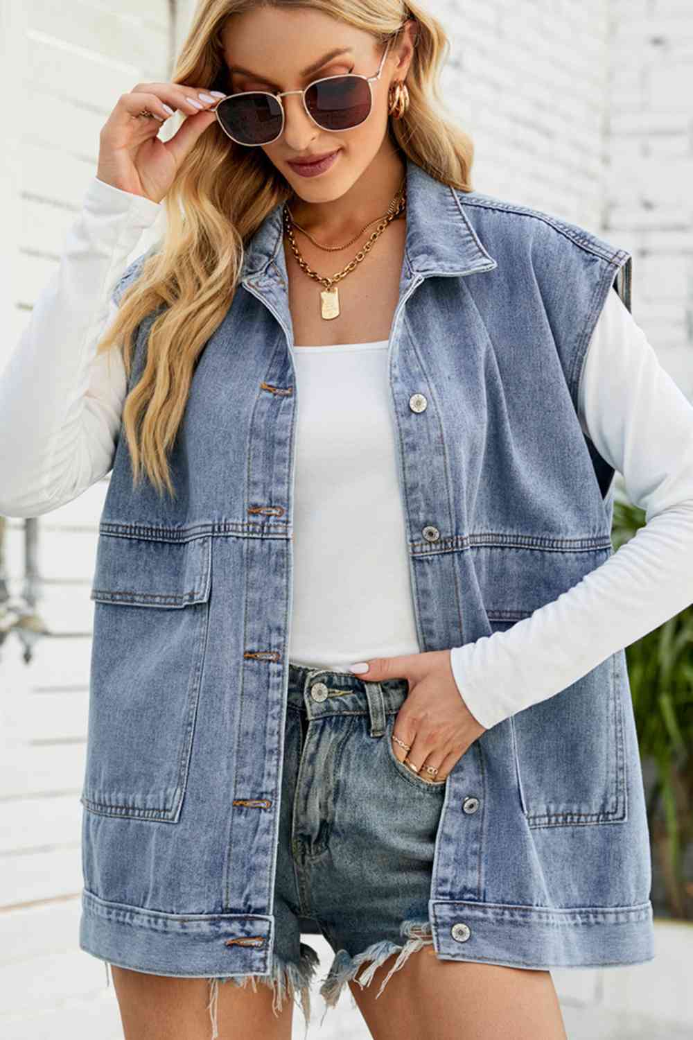 Stilla | Nedre Krave Denim Jakke