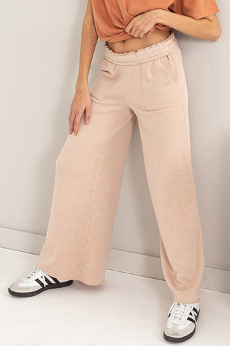 Stilla | Rise Wide Leg Drawstring Bukser