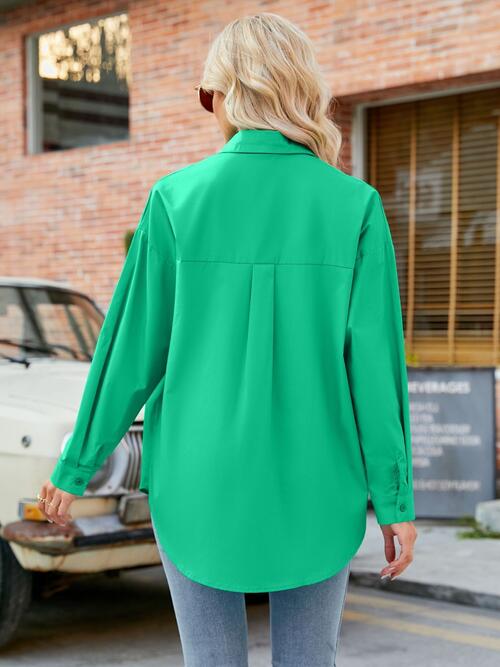 Stilla | up Kravehals Langærmet Skjorte