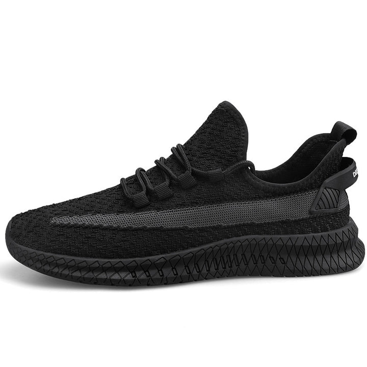 Damer snørebåndfrie løbesneakers lavet af åndbart stof med elastisk indgang og skridsikker sål Stilla