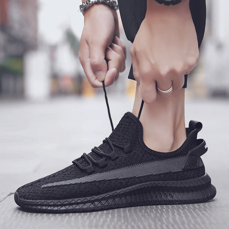 Damer snørebåndfrie løbesneakers lavet af åndbart stof med elastisk indgang og skridsikker sål Stilla