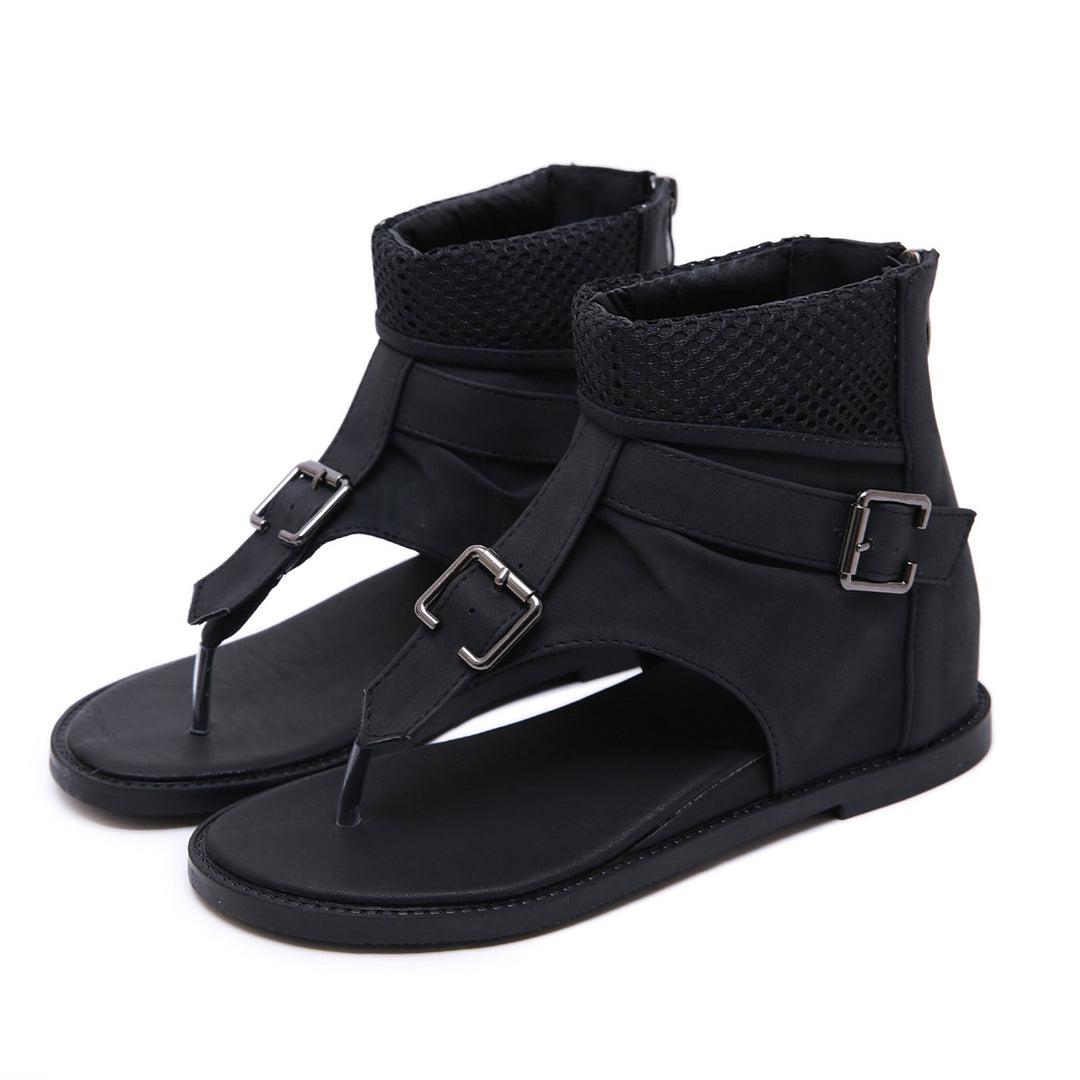 Dame Komfort-Sandaler med åndbart mesh-overmateriale og stilfuldt spænde-design Stilla