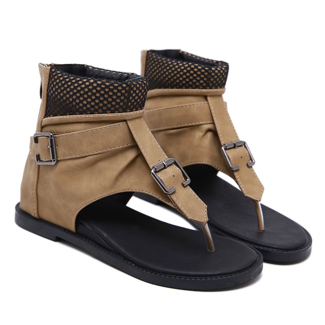 Dame Komfort-Sandaler med åndbart mesh-overmateriale og stilfuldt spænde-design Stilla
