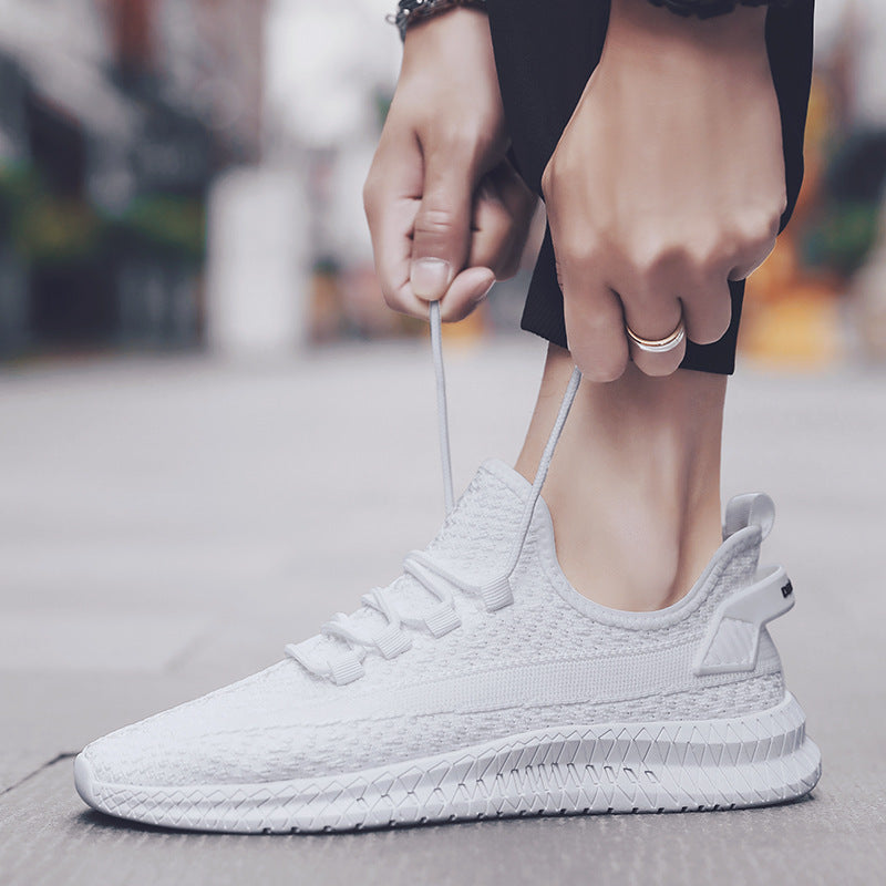 Damer snørebåndfrie løbesneakers lavet af åndbart stof med elastisk indgang og skridsikker sål Stilla