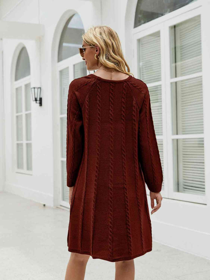 Stilla | Strik Langærmet Sweaterkjole
