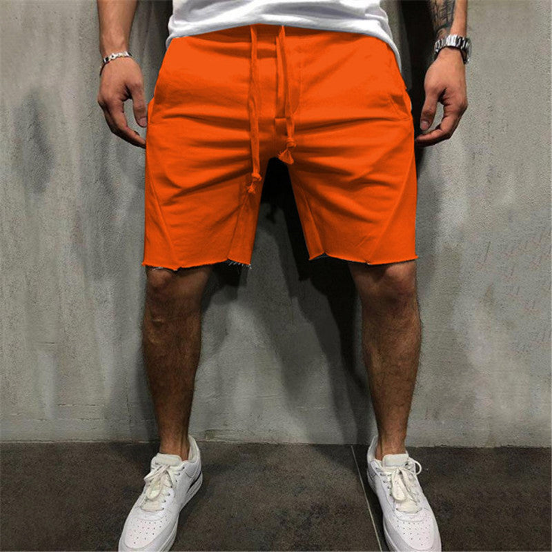 Herrer afslappet Sweatshorts med justerbar snøre og sidelommer Stilla