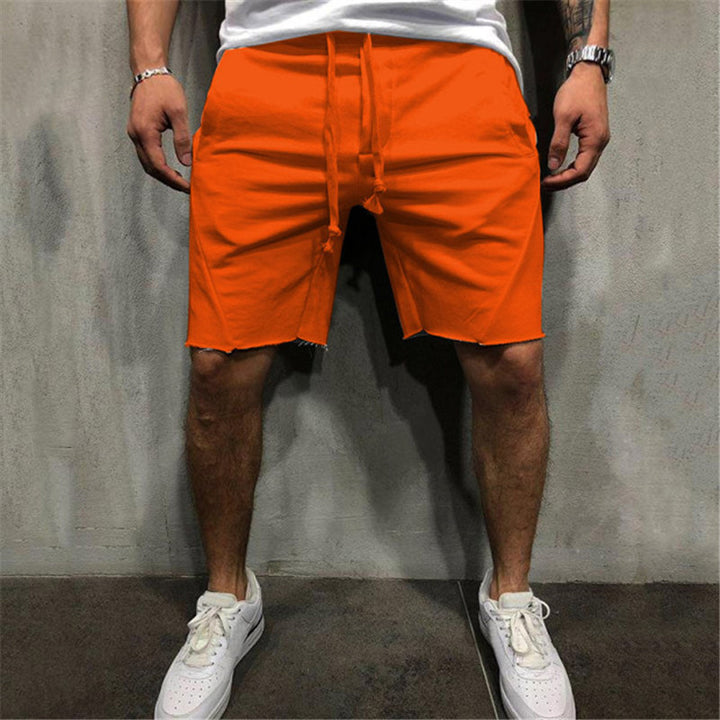 Herrer afslappet Sweatshorts med justerbar snøre og sidelommer Stilla
