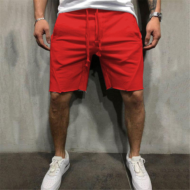 Herrer afslappet Sweatshorts med justerbar snøre og sidelommer Stilla