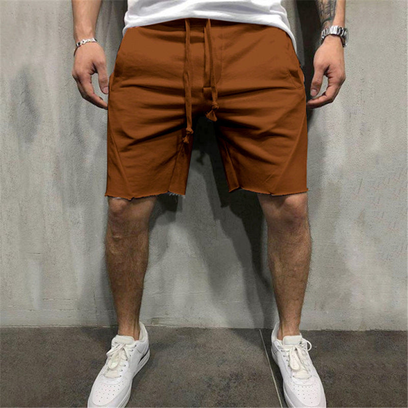 Herrer afslappet Sweatshorts med justerbar snøre og sidelommer Stilla