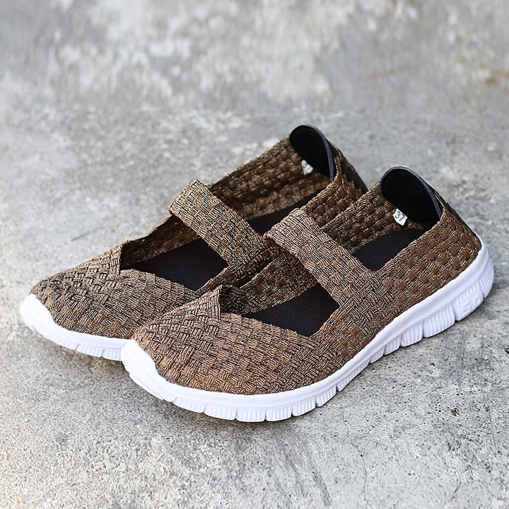 Dame Slip-On Komfort Gå Sko Stilla