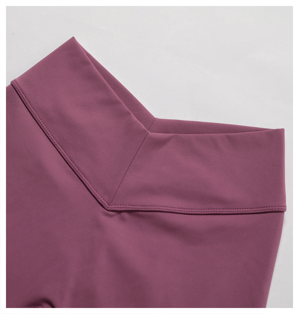 Stilla | Waist Nude Feel Tight Yoga Shorts Kvinder Hip Lift Slim Fit Fitness Og Løb Sports Shorts