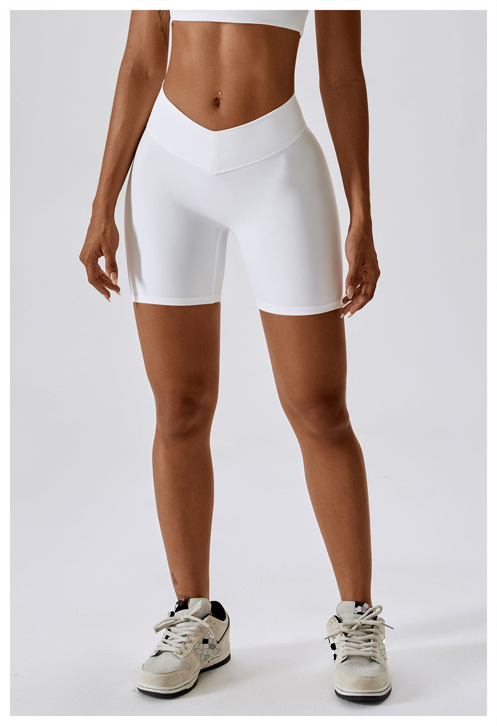 Stilla | Waist Nude Feel Tight Yoga Shorts Kvinder Hip Lift Slim Fit Fitness Og Løb Sports Shorts
