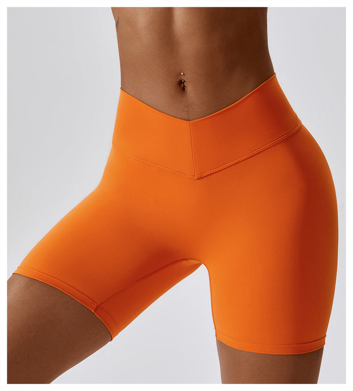 Stilla | Waist Nude Feel Tight Yoga Shorts Kvinder Hip Lift Slim Fit Fitness Og Løb Sports Shorts