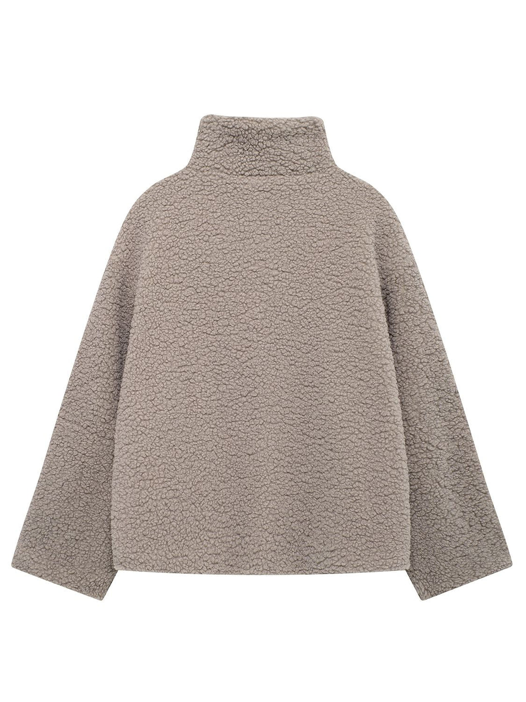 Stilla | Up Turtleneck Langærmet Plush Jakke
