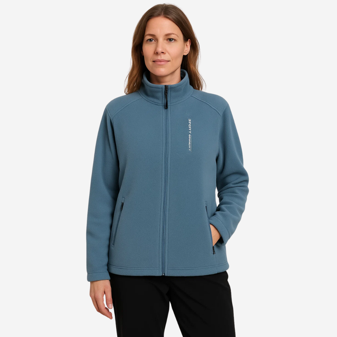 Stilla | Dame Outdoor Fleecejakke Warm Fôret med Plush Indvendigt Futter
