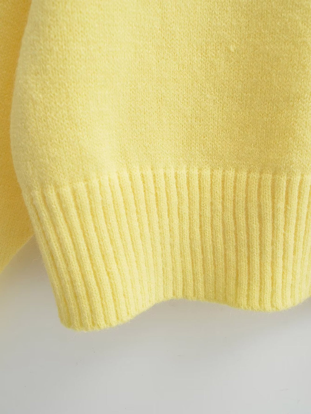 Stilla | Kvinder Tøj Ensfarvet Langærmet Blød Pullover Sweater