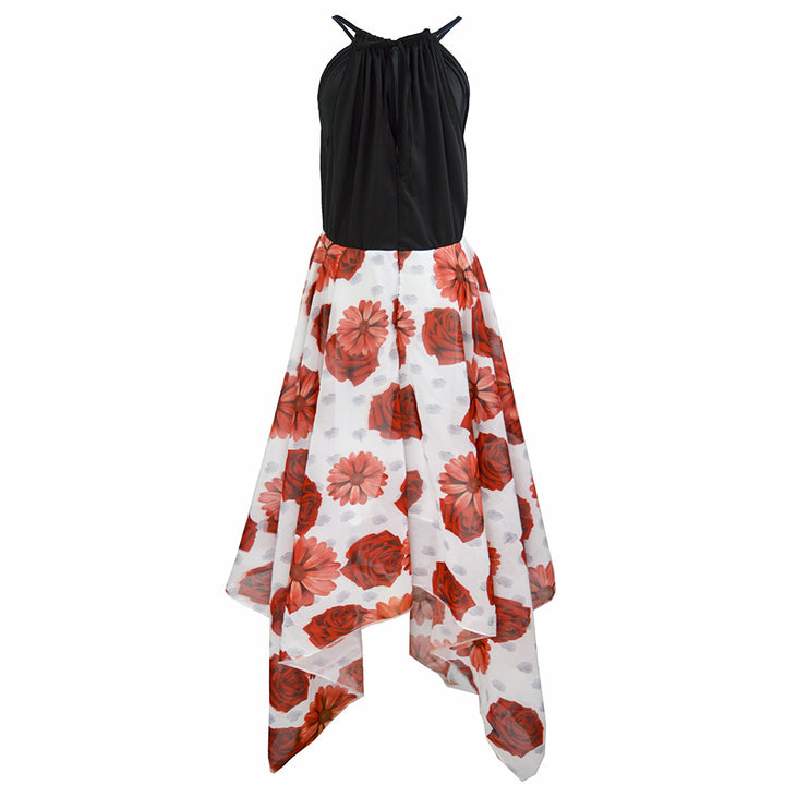 Dame Blomster High-Low Kjole Stilla