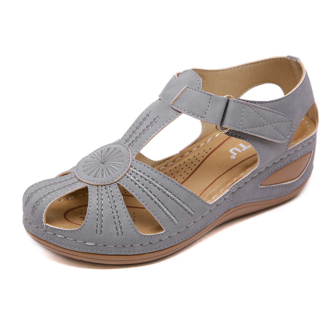 Dame Sandaler med moderigtig design og anatomisk fodseng Stilla