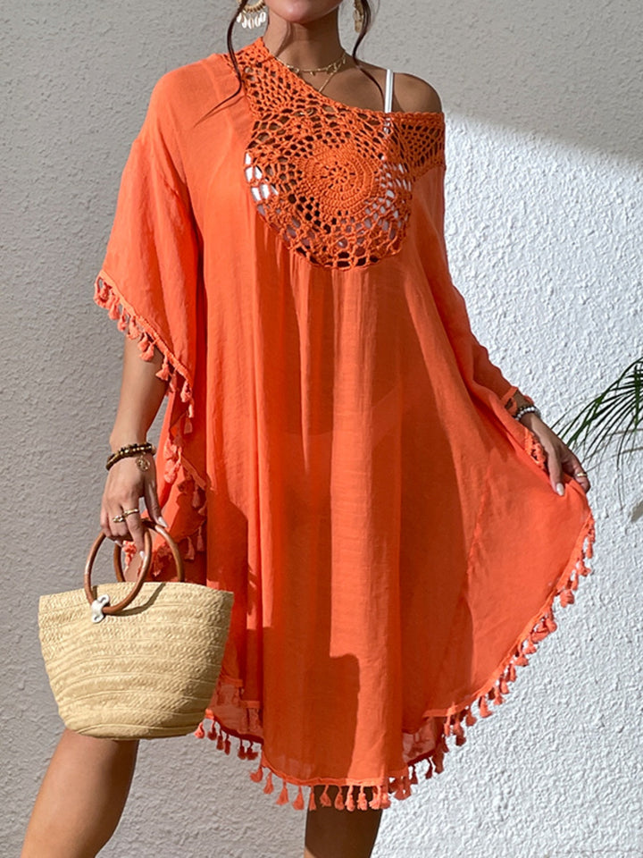 Stilla | Cutout Scoop Neck Cover-up Kjole