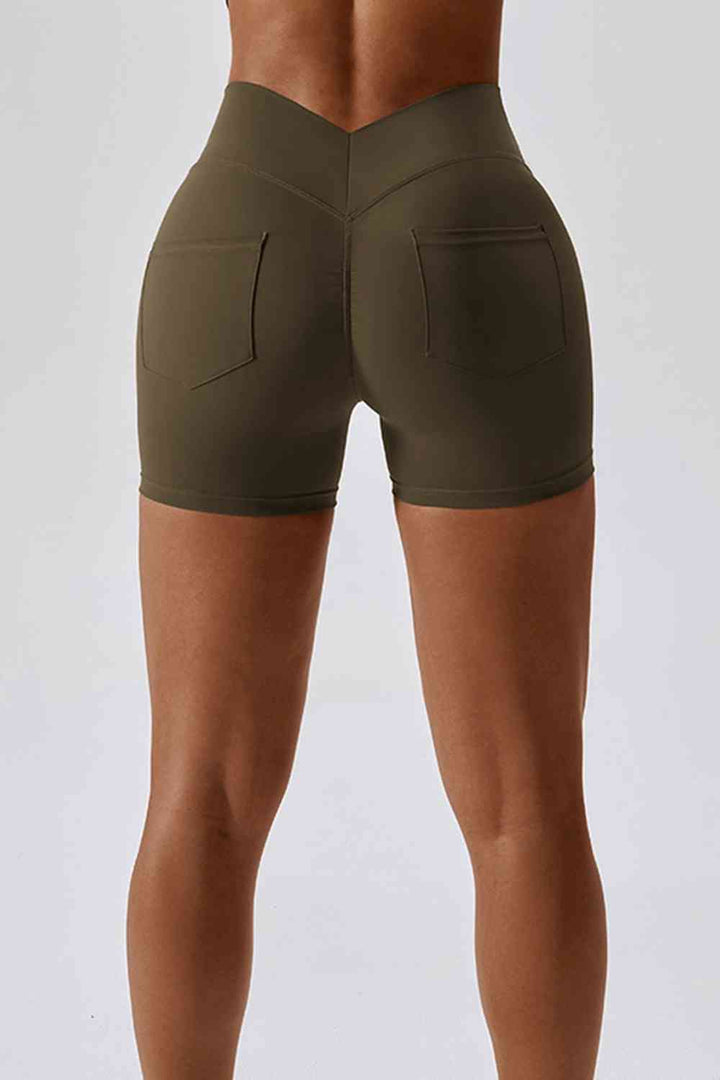 Stilla | Talje Baglomme Sport Shorts