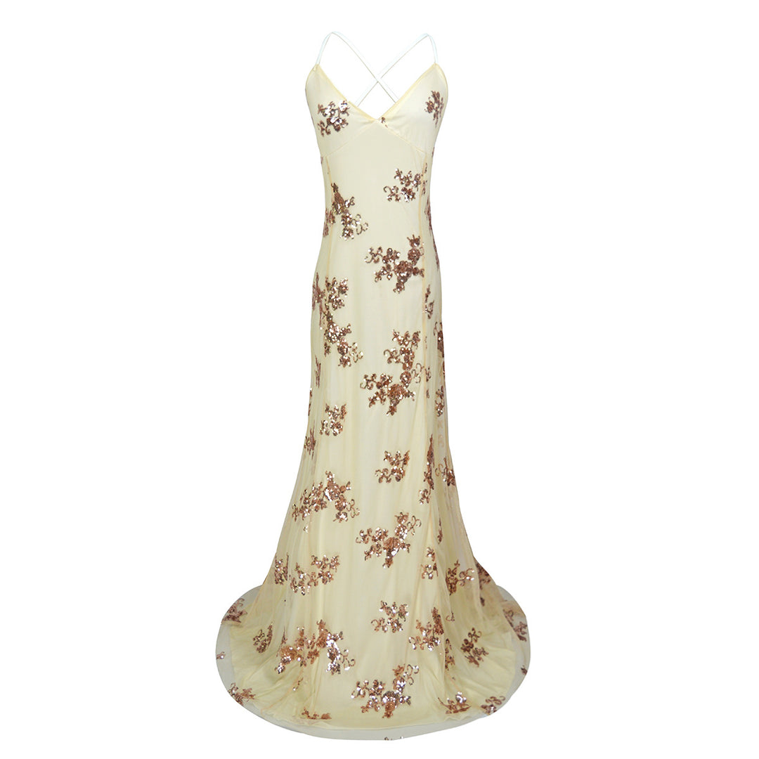 Dame elegant aftenkjole Stilla