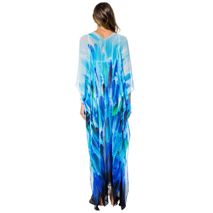 Dame badekåbe i Boho-stil Stilla