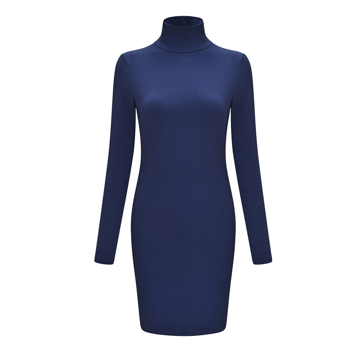 Femme Rullekrave Bodycon Kjole Stilla