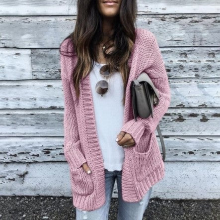 Kvinders cardigan i afslappet oversized stil Stilla