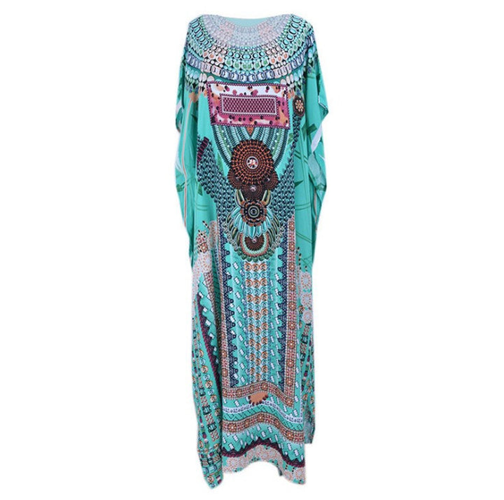 Dame Kaftan Kjole Stilla