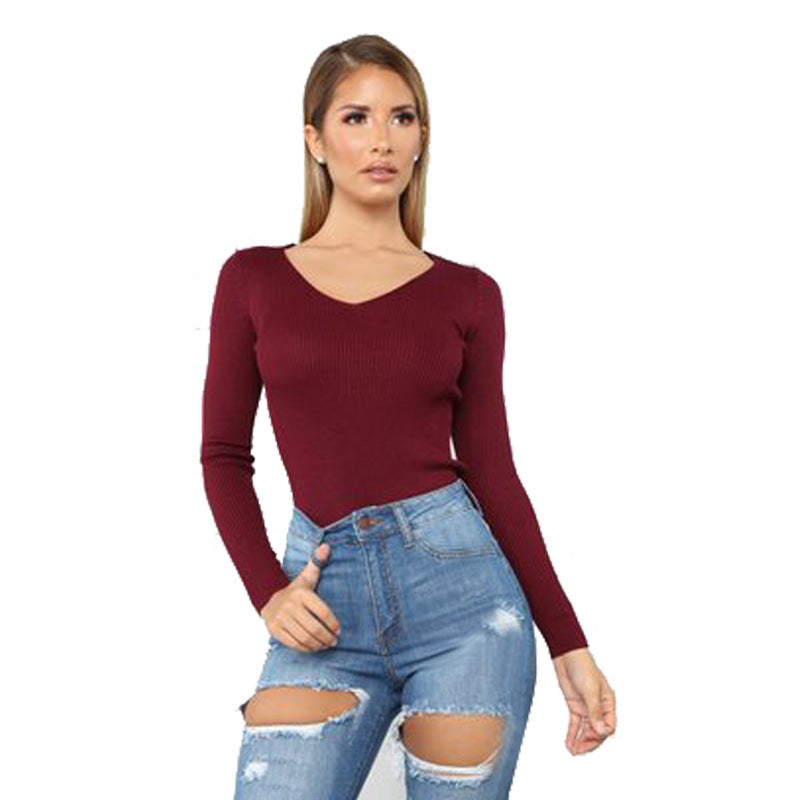 Dame højtaljede Ripped Skinny Jeans i trendy Used-Look Stilla