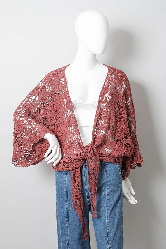 Stilla | Floral Petal Kimono Wrap