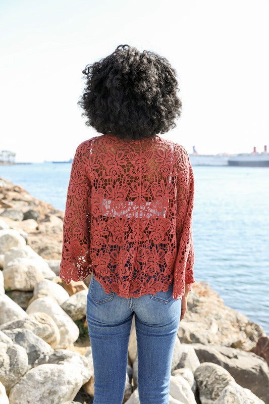 Stilla | Floral Petal Kimono Wrap