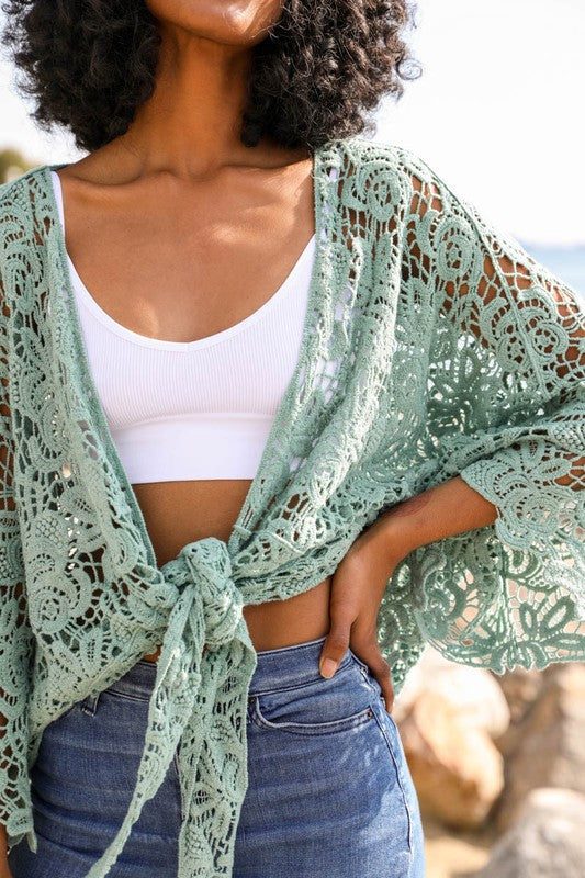 Stilla | Floral Petal Kimono Wrap