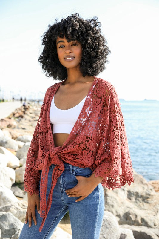Stilla | Floral Petal Kimono Wrap