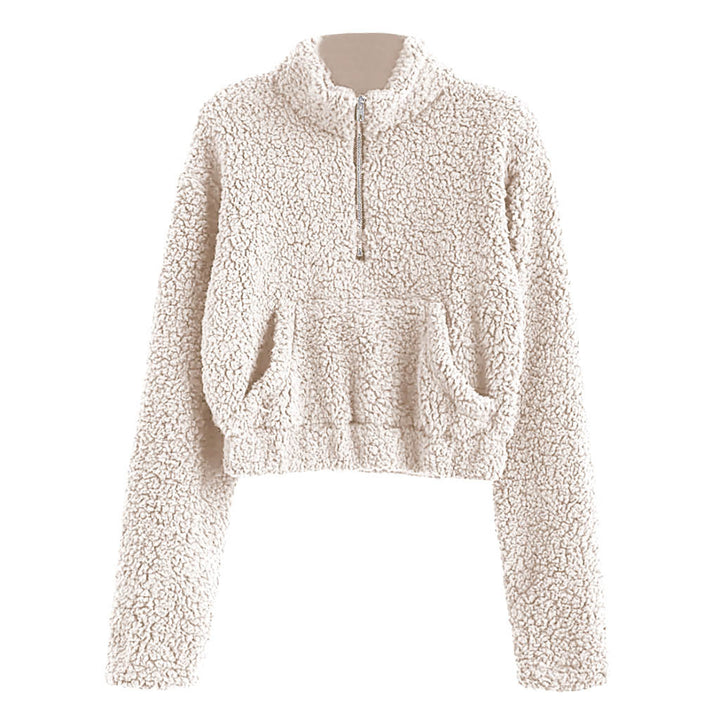 Kvinders hyggelige sweater med højt halsudskæring Stilla
