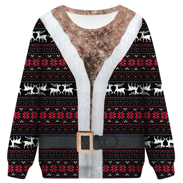 Dame julesweater med kreativ juledesign og hyggelig pasform Stilla