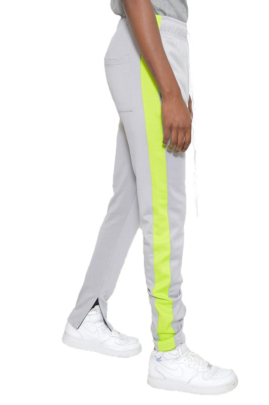 Stilla | Stripe Ankel Lynlås Track Pants