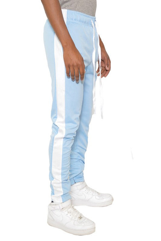 Stilla | Stripe Ankel Lynlås Track Pants